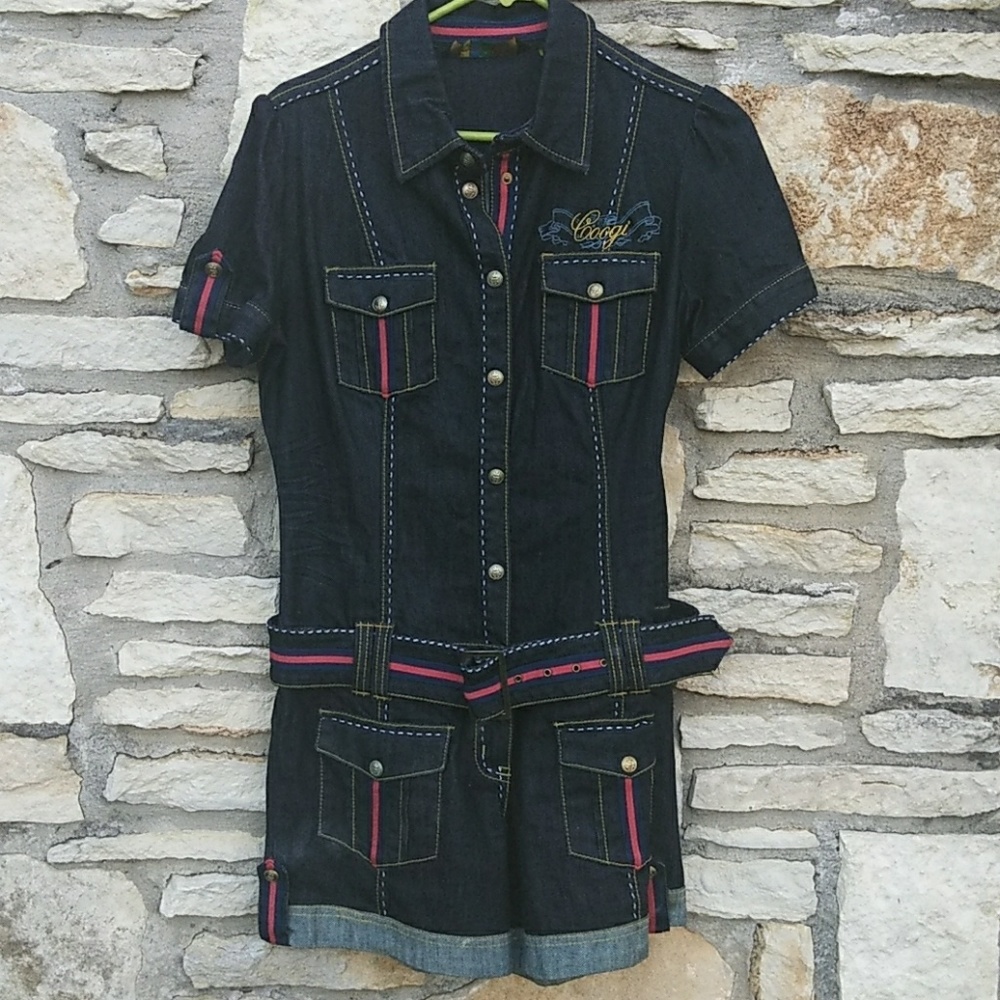 COOGI BLUE JEAN JUMPSUIT